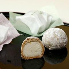 京こまん詰合せ　　（こしあん3個と抹茶3個の詰合せ）