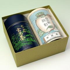 かりがね玄米茶１２６ｇ×煎茶「駒影」１７３ｇ