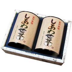 笑門来福 『しあわせ茶』（80ｇ缶×2）