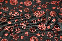 忘れな盆　手まり猫(赤)