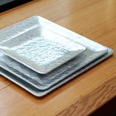 スクエア型皿（アルミ製）