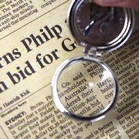 京象嵌　ルーペペンダント　【うさぎ】