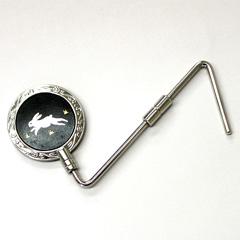 京象嵌　バッグハンガー　【うさぎ】