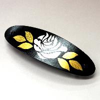 京象嵌　髪留め　【薔薇】