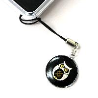 京象嵌　ストラップ　【ふくろう】