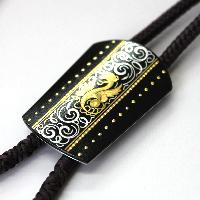 京象嵌　ループタイ　【鳳凰】