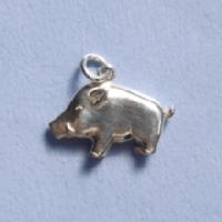 銀製 干支根付(半立体)