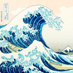 葛飾北斎木版画「富嶽三十六景 神奈川沖波裏」