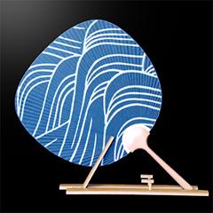 からかみうちわ