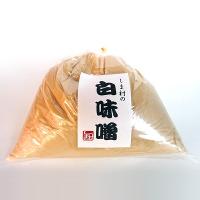 しま村の白味噌（特醸白味噌） 1kg袋入/ポリ樽なし