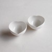 白瓷ハート盃