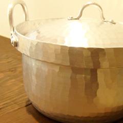 アルミ製段付き鍋（厚型3合用）