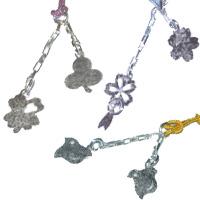 銀の小花 根付 6種