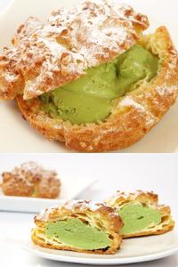 抹茶シュークリーム（3個）