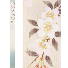 【洛柿庵】細タペストリー「サトザクラ」