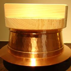 銅製羽釜（蓋つき）３合