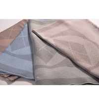 メンズ用　シルク１００％　ストール（武将家紋）