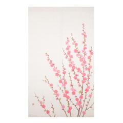 【洛柿庵】洛粋のれん「桃の花」