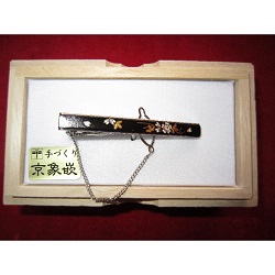 京象嵌　タイどめ　【桜柄】