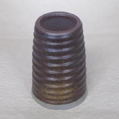 焼〆カップ(中・土灰釉)