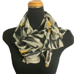 幾何学キイロ(517C)