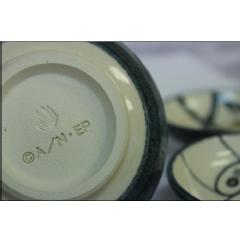 忍たま乱太郎　京焼豆皿(３枚組)