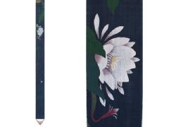 【洛柿庵】細タペストリー「月下美人」 