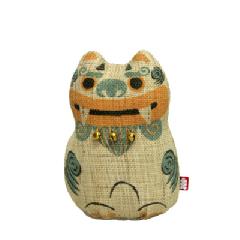 【大入DESIGN】手染め麻人形 「うん。 S」 