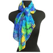 ボタニカル柄・ブルー系（ＥＧ１-Ｃ）