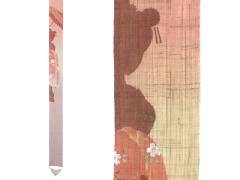 【洛柿庵】細タペストリー「だらり」 