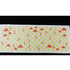 「鉾市松てぬぐい　イエロー」