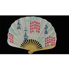 祇園祭観光に「扇子　鉾提灯シェル」