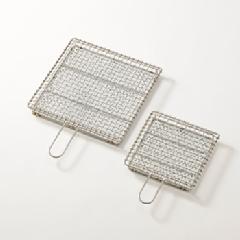 手付きセラミック付き焼き網（大）