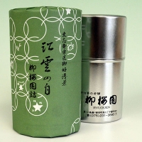 「江雲の白」100ｇ　専用ブリキ缶