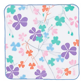 いせ辰 タオルハンカチクローバー