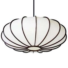 溜塗菊形コードペンダント下開L