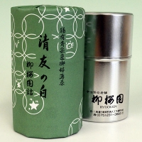 「清友の白」100ｇ　専用ブリキ缶