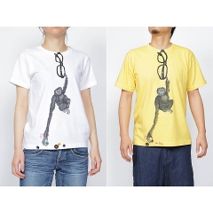 手長ザルと眼鏡と釦とバナナ（全2色）