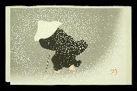 神坂雪佳　木版画