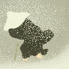 神坂雪佳　木版画