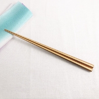 「竹八角摺り」箸