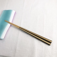 「京の色どり　八角竹　漆黒色」箸