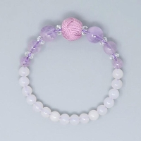 一凛ブレスレット　紫雲石ジュエリータイプ