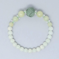 一凛ブレスレット　グリーンオニキスジュエリータイプ