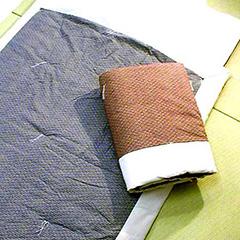 八分の五夏布団　青海