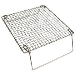 ステンレス製足付金網　正方形