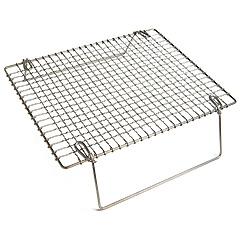 ステンレス製足付金網　長方形